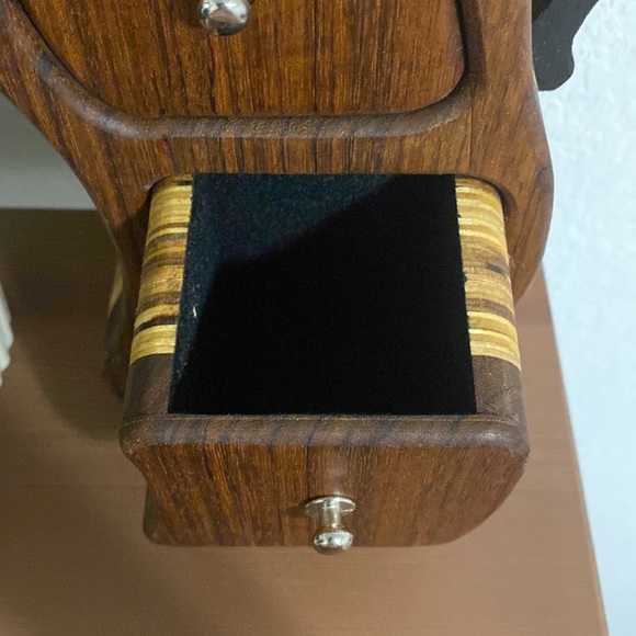 Fun Standing Clock with Storage Compartments - Picture 6 of 12